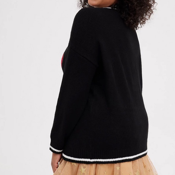 SET: Torrid Stars Lips Pullover Sweater/Stars Tulle Skater Mini Skirt 1X - Picture 3 of 14
